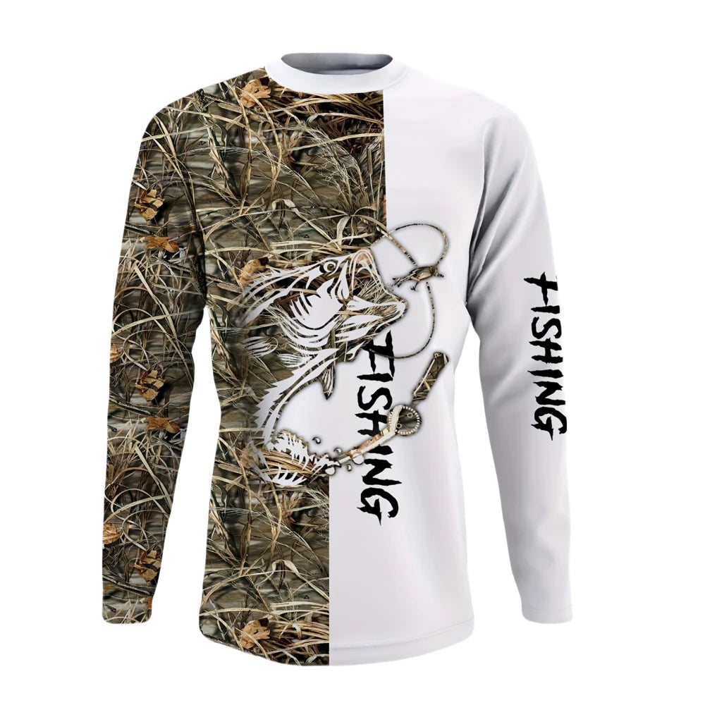 Men’s Long Sleeve Casual T-Shirt – Autumn Streetwear Pullover
