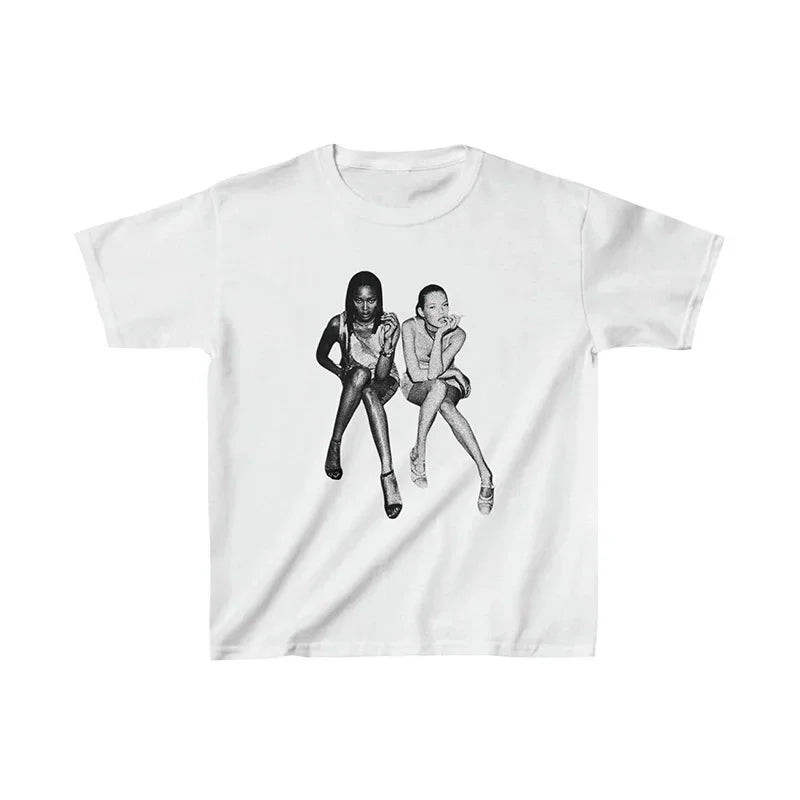 Junior Women’s Casual Graphic T-Shirt