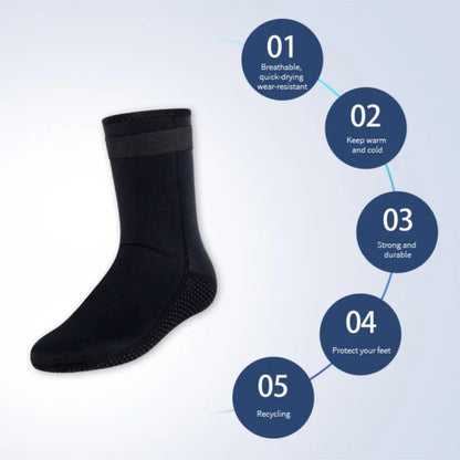 5mm Neoprene Diving Socks