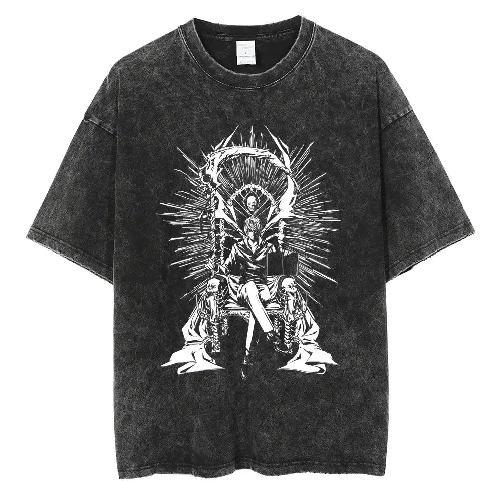 Death Note Harajuku Vintage Oversized T-Shirt