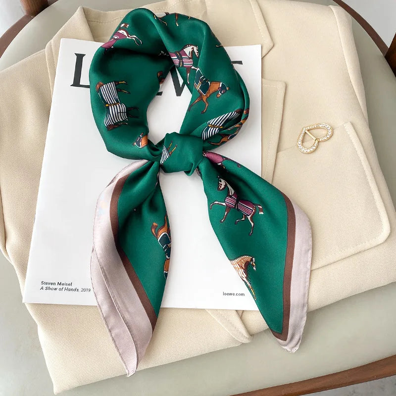 Luxury Horse Print Women&