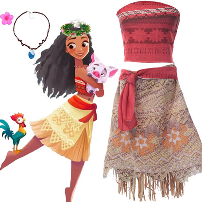 Moana Princess Dress