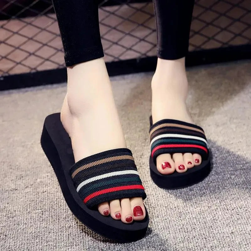 Cute Bear EVA Indoor Slippers – Women’s Non-Slip Flats