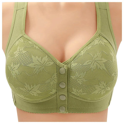 Women’s Cotton Padded Push-Up Bras | Seamless, Lace-Edge, Wire-Free