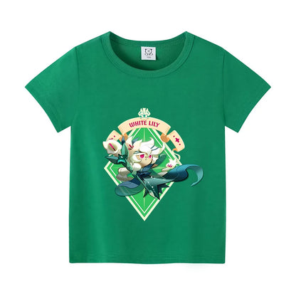 Kids’ Cookie Run Kingdom T-Shirt | Unisex Summer Cotton Tee