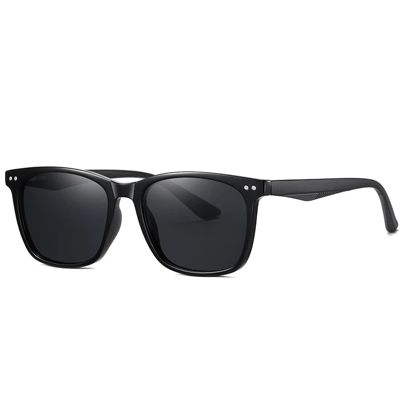 Women’s Retro Polarized Sunglasses – Unisex Korean Square UV400 Shades