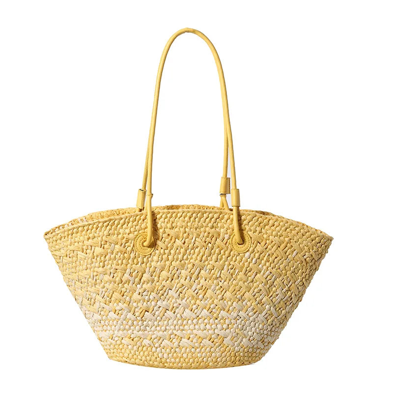 Woven Summer Beach Handbag for Women