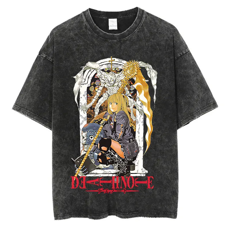 Death Note Harajuku Vintage Oversized T-Shirt