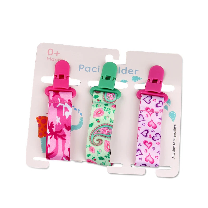 Baby Pacifier Clip Set
