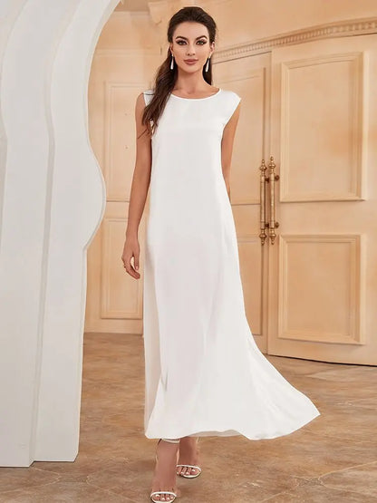 White Ramadan African Islamic Dress