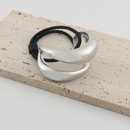 Irregular Golden Metal Hair Band for Women &amp; Girls