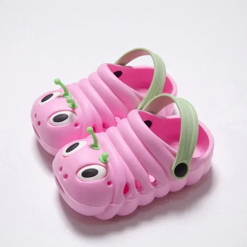2024 Cute Cartoon Caterpillar Garden Shoes for Kids