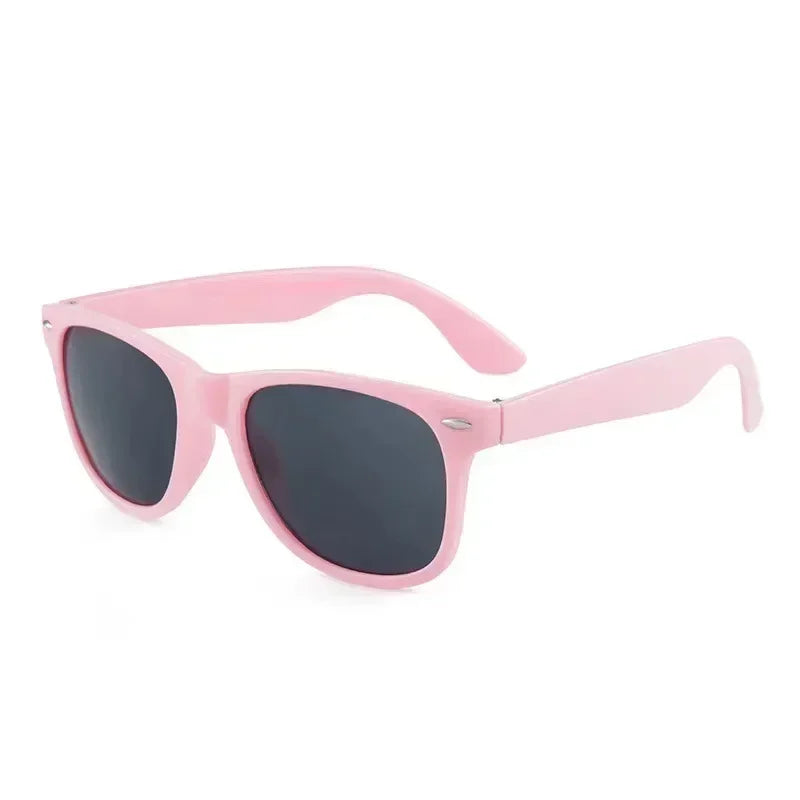Kids Square Sunglasses – 12 Colors UV400 Outdoor Fashion Shades