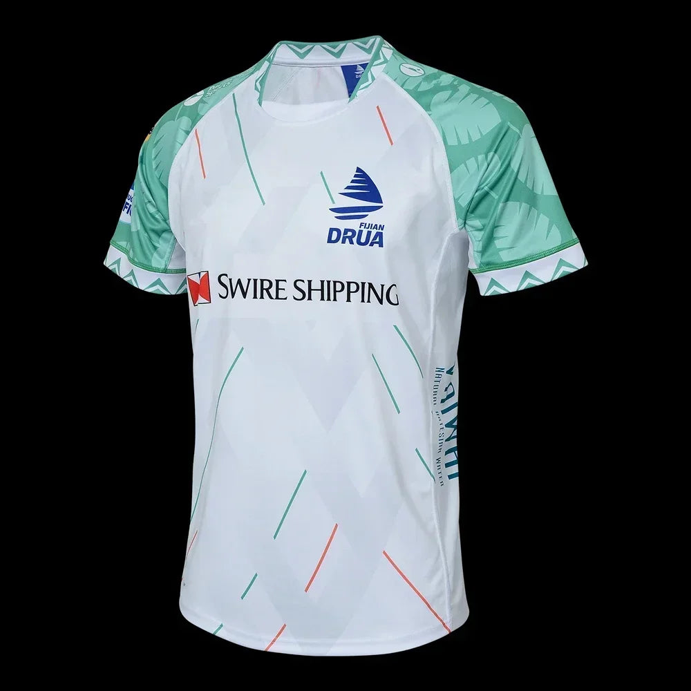 Quick-Drying Outdoor Sports T-Shirt – 3D Printed Fiji 7s Andrea Rugby Jersey