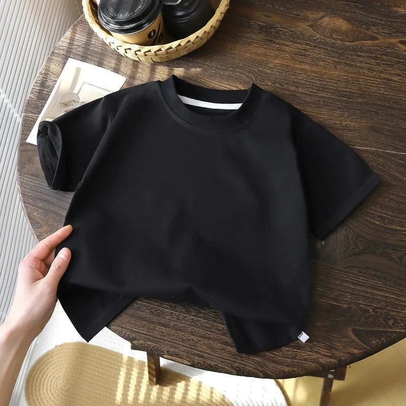 Kids Cotton Summer T-Shirt – Short Sleeve Casual Top