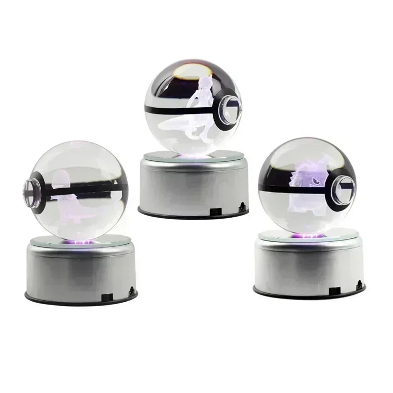 Pokémon Crystal Ball 3D Toys