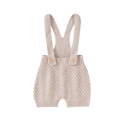 Newborn Baby Romper Sleeveless Knitted Jumpsuit