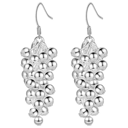 Sterling Silver Heart Stud Earrings for Women