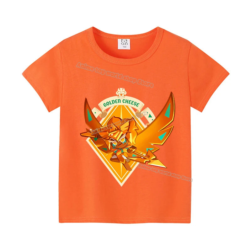 Kids’ Cookie Run Kingdom T-Shirt | Unisex Summer Cotton Tee