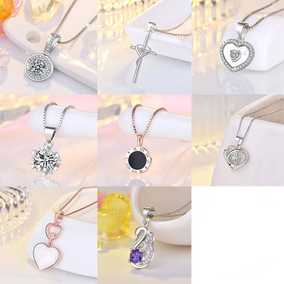 New 925 Sterling Silver Necklace Pendant