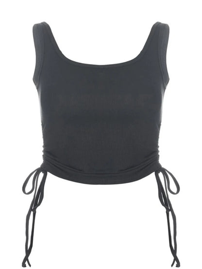 Sleeveless Casual Crop Top for Women