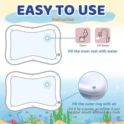 Inflatable Baby Water Play Mat