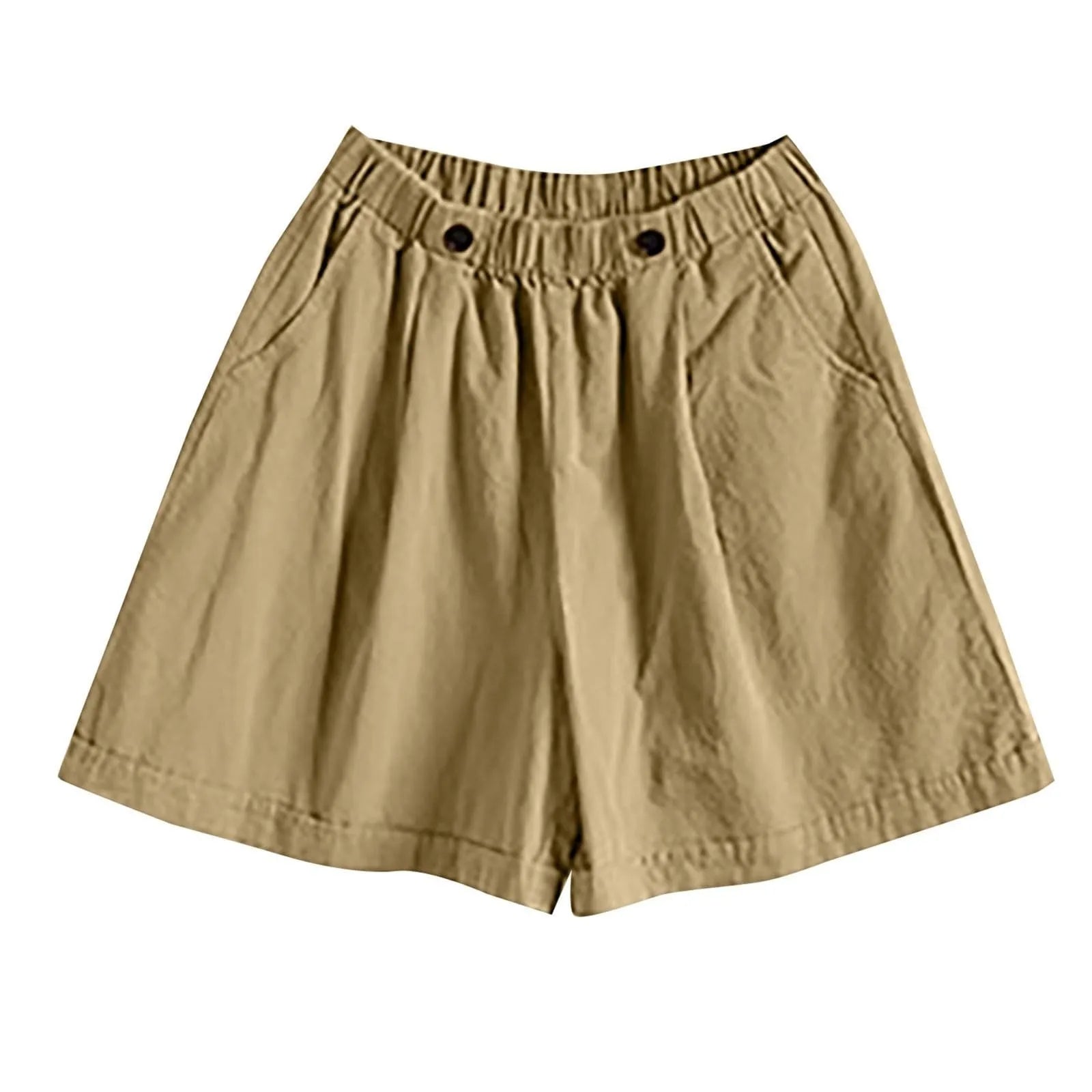 Women’s Summer Loose Wide-Leg Shorts | High Waist Casual Jogging &amp; Beach Shorts