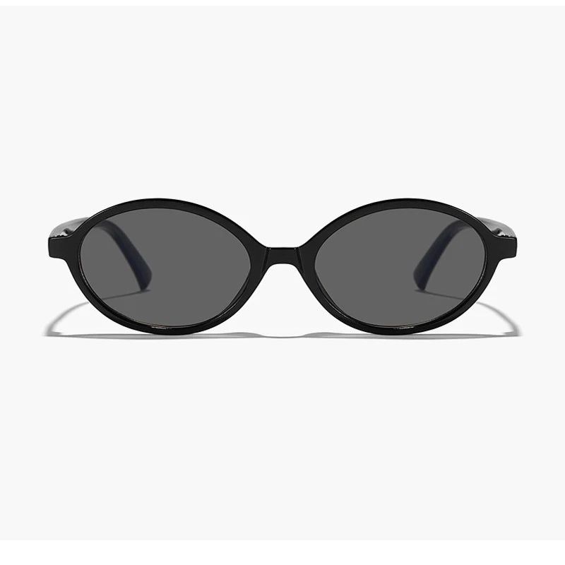 Small Oval Leopard Sunglasses for Women