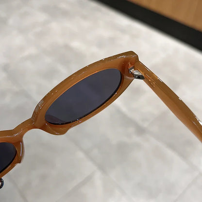 Vintage Oval Sunglasses for Women