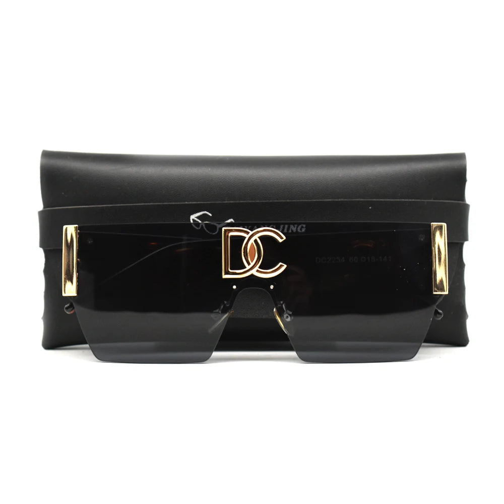 Vintage Luxury Designer Square Sunglasses
