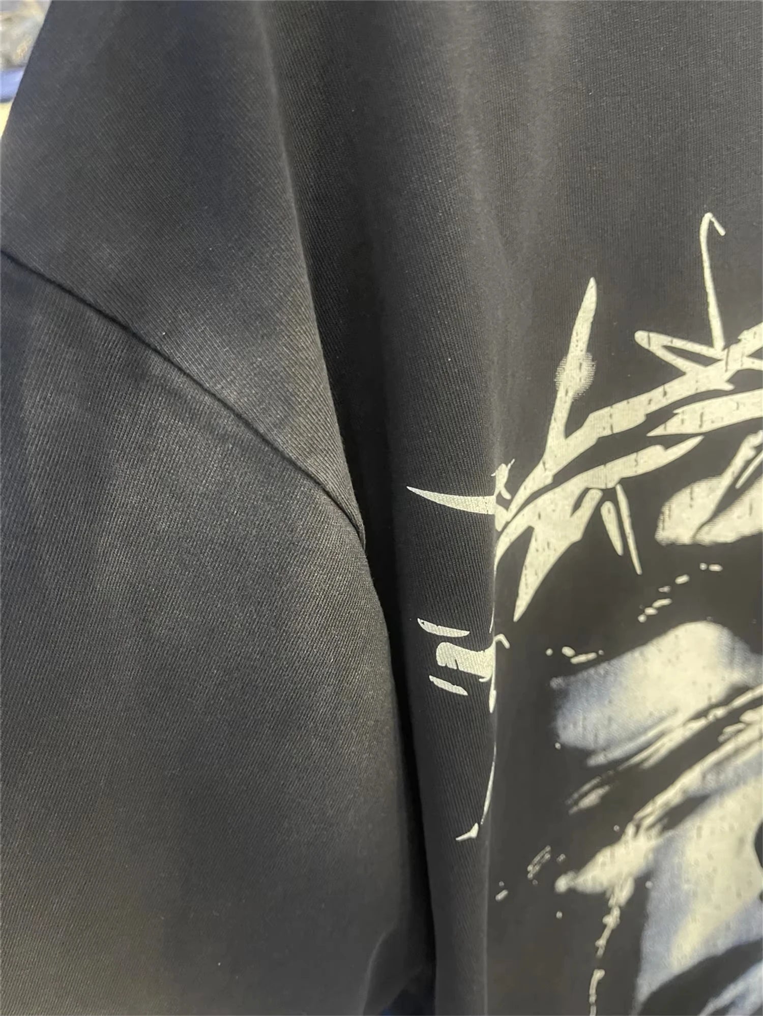 Summer New Arrival HELLST- Brand Fashion High-Street Vintage Retro Cotton Streetwear Jesus Print Tops T-Shirt