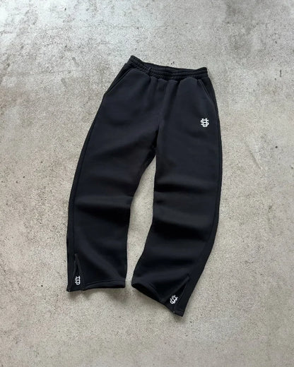 Man Y2k Pants Joggers Men Streetwear Embroidered Pink Long Sweatpants Cargo Clothing Casual Police Trousers American Harajuku