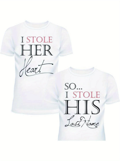 Matching Couple Shirts | Wedding or Anniversary Gift Set