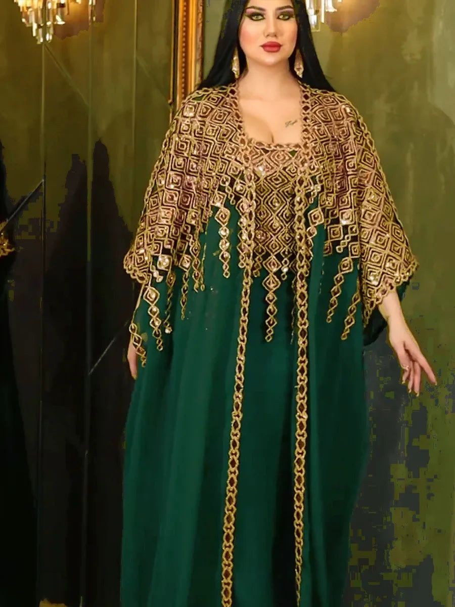 Eid 2 Piece Set with Inner Dress