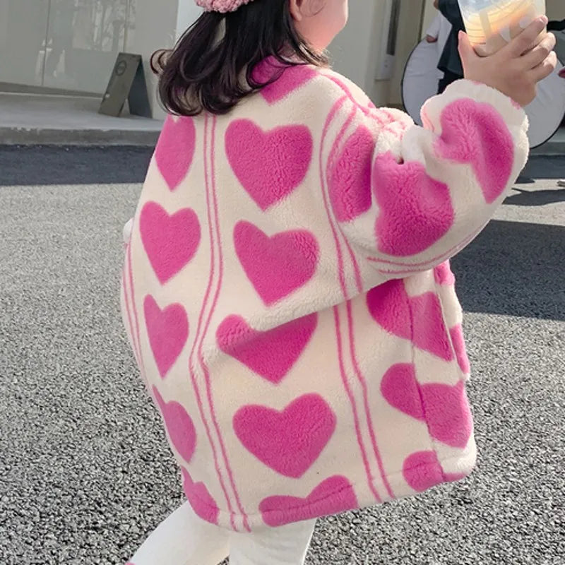 Plush Girls Jacket
