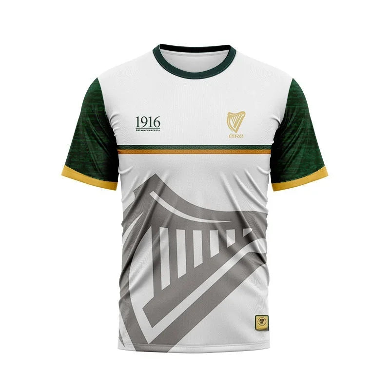 Rugby Team 3D Print T-Shirt | Loose Fit Quick-Dry Casual Tee