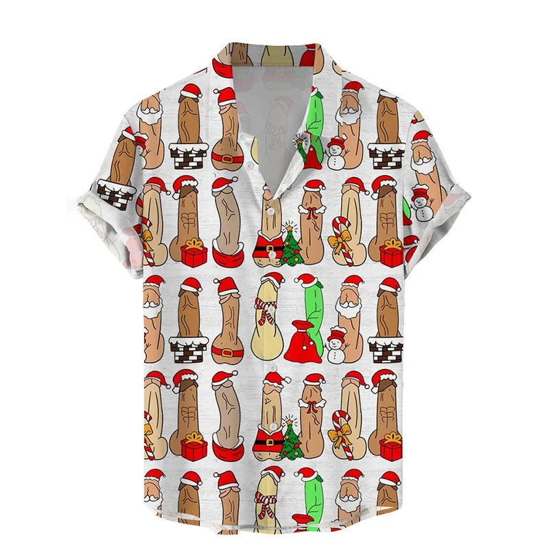 Men’s Cool Hentai Graphic Shirt – Short Sleeve