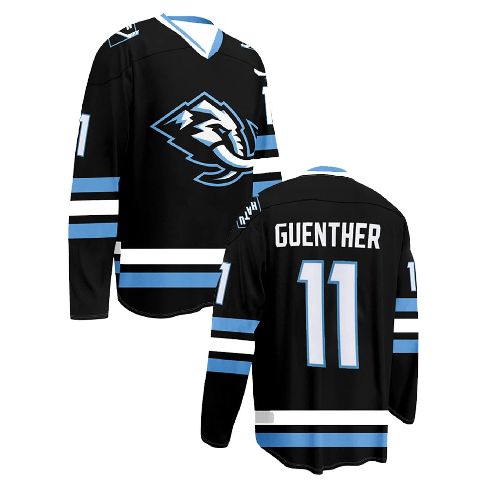 Utah Mammoth Hockey Jersey | V-Neck Long Sleeve 3D Print Sports Sweatshirt