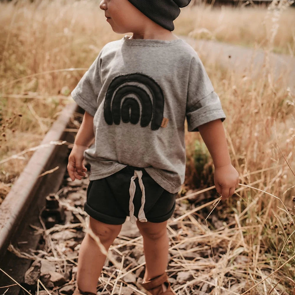 Toddler Ice Cream Print Summer Cotton T-Shirt