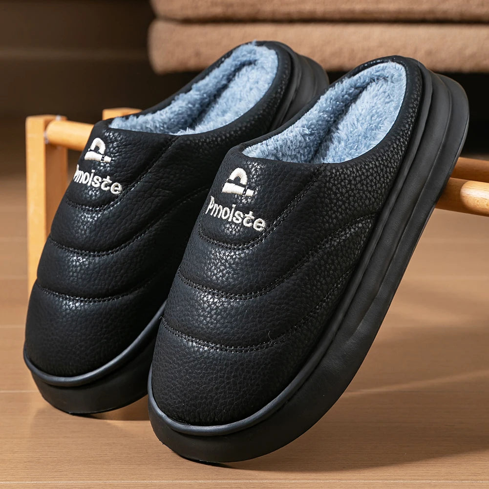 Men’s Warm EVA Memory Foam Slippers | Comfortable Indoor Shoes