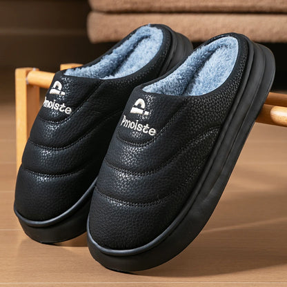 Men’s Warm EVA Memory Foam Slippers | Comfortable Indoor Shoes