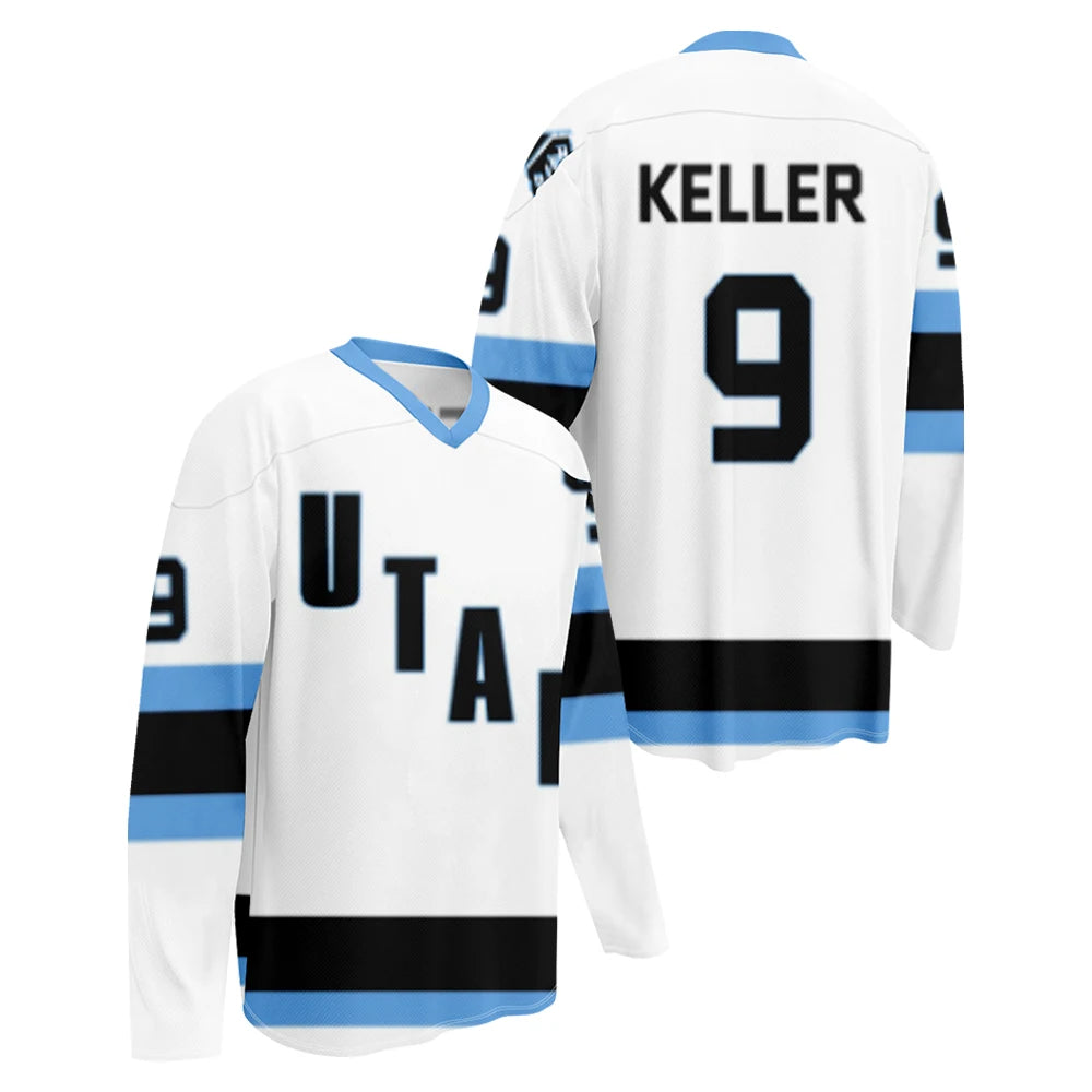 Utah Mammoth Hockey Jersey | V-Neck Long Sleeve 3D Print Sports Sweatshirt