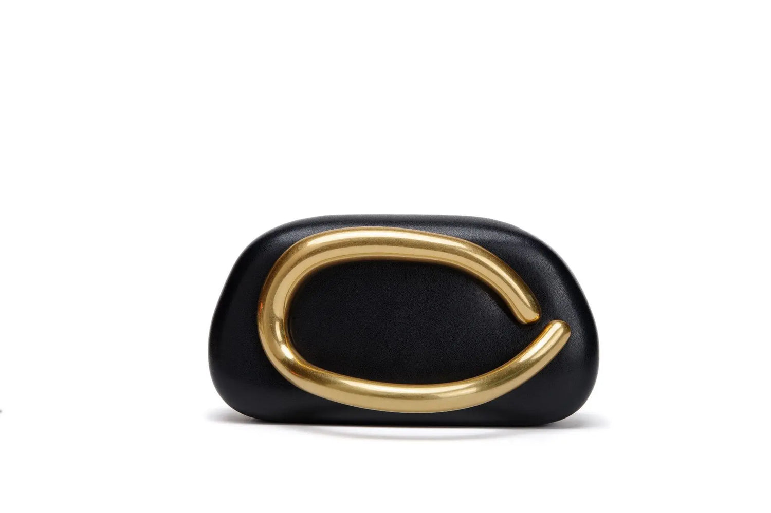 Women’s Gold Metal Clutch Evening Bag