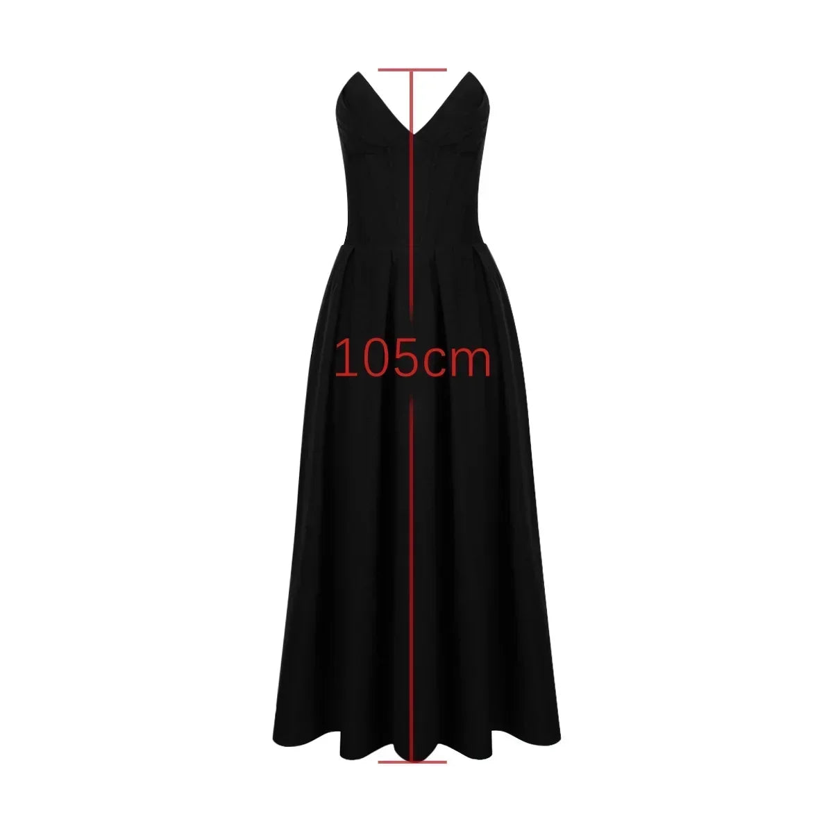 Suninheart Black Elegant Wedding Events Dress
