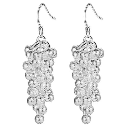 Sterling Silver Heart Stud Earrings for Women