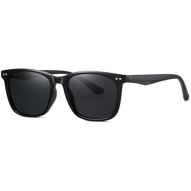Women’s Retro Polarized Sunglasses – Unisex Korean Square UV400 Shades