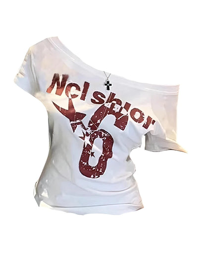 Summer Off-Shoulder Crop Top for Women