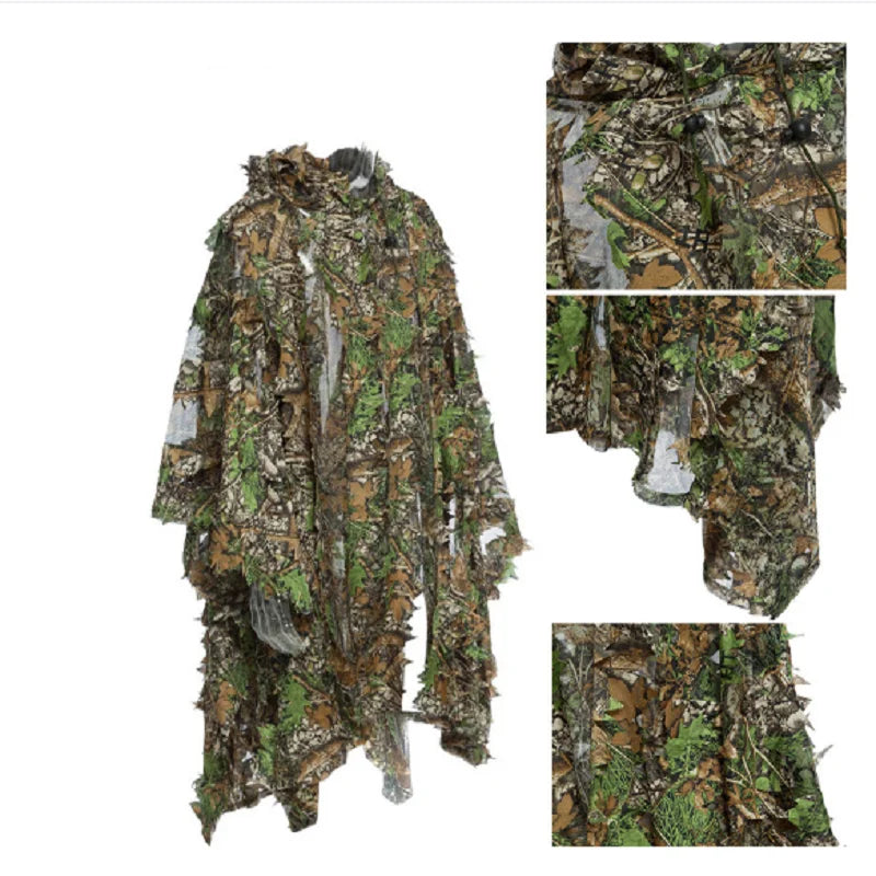 Unisex Outdoor Ghillie Camouflage Suit