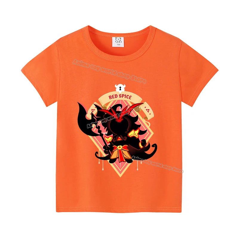 Kids’ Cookie Run Kingdom T-Shirt | Unisex Summer Cotton Tee